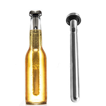 Stainless Steel Beer Wine Cooling Stick Frozen Stick Chiller Cooler Wiskey Stone Bar Tool