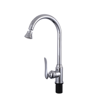 Stainless Steel Kitchen Sink Faucet Pull Out Double Holes Single Handle Cold Hot Water Mixer Tap 360