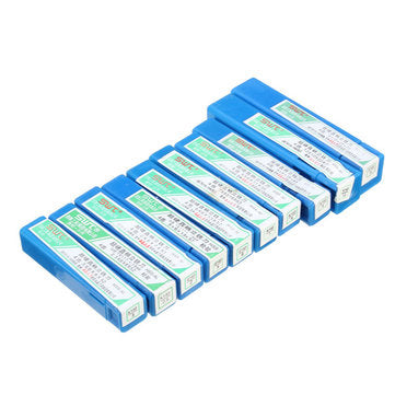 10pcs 2-10mm 4 Flute Milling Cutter HSS-Al  End Mill Cutter CNC Tool