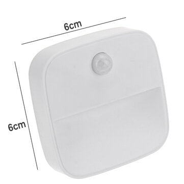 110-220V EU Plug Motion Sensor Night Light Auto Turn On/Off Human Movement Sensing Lamp