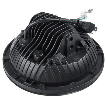 7"inch Waterproof Motorcycle Headlight Round LED Projector