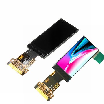 0.96 Inch HD RGB IPS LCD Display Screen SPI 65K Full Color TFT  ST7735 Drive IC Direction Adjustable