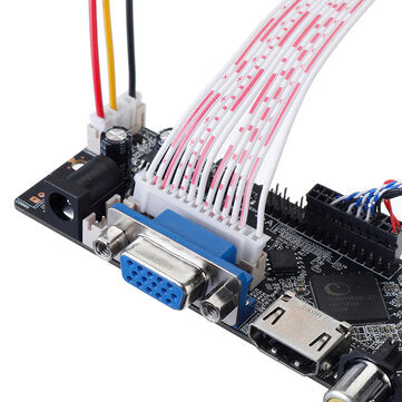 TV+HDMI+VGA+AV+USB+Audio TV LCD Driver Board Controller Board DIY Kit For 15.4 Inch Lp154W01 B154Ew0