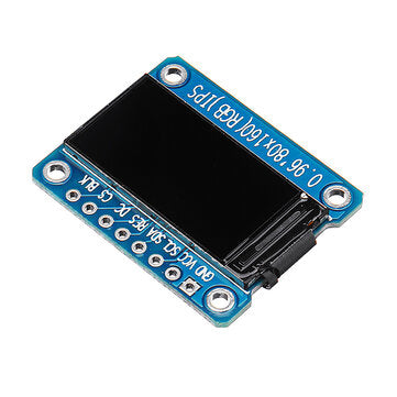 Geekcreit 0.96 Inch 7Pin HD Color IPS Screen TFT LCD Display SPI ST7735 Module