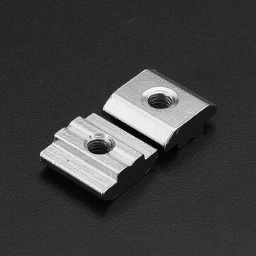 Machifit 50pcs M5 T Sliding Nut Carbon Steel Zin Plated T Sliding Nut for 3030 Aluminum Profile
