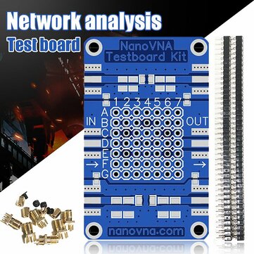 NanoVNA Testboard Kit VNA Vector Network Analysis Test Demo Board J8