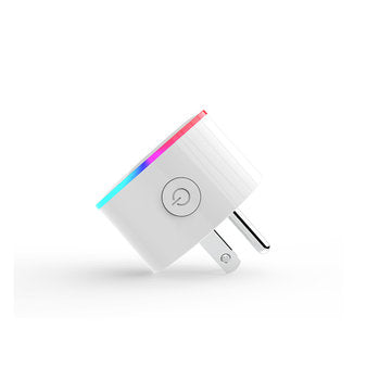 XS-SSA06 AC100-240V 10A US Plug WIFI Control Socket Wireless Timer Switch Outlet With RGB LED Light