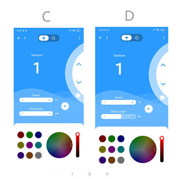 SP601E WS2812B WS2811 bluetooth Music LED Controller Built In Mic Dual Signal Addressable Pixels for