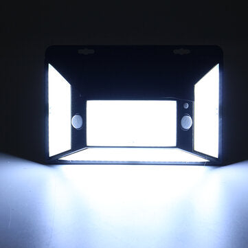 Solar Powered 316LED PIR Motion Sensor Wall Security Light Garden Outdoor Lamp
