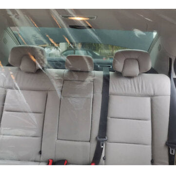1.4*1.8M Car Isolation Film Fully Enclosed Transparent Isolation Curtain Protective Film Main Drivin