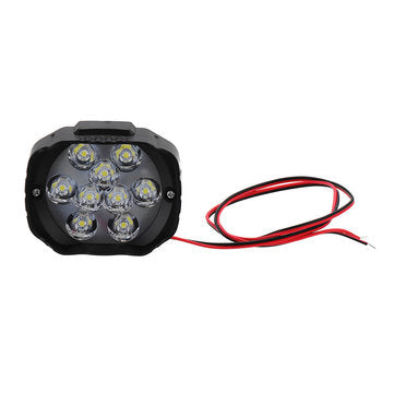 1 Piece 9LED 9W 5700-7000K 12V-80V 1000lm Waterproof Motorcycle Headlights Fog light