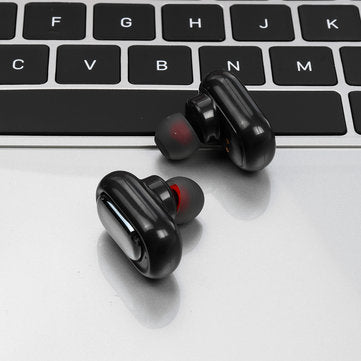 Mini TWS True Wireless bluetooth Earphone HiFi Stereo Noise Cancelling Waterproof Headphone with 800