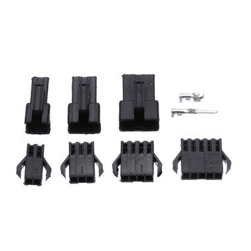 600pcs 2.54mm Dupont Terminal Male/Female Pin SM2.54 Cable Plug 2/3/4/5 Pin Electrical Jumper Header