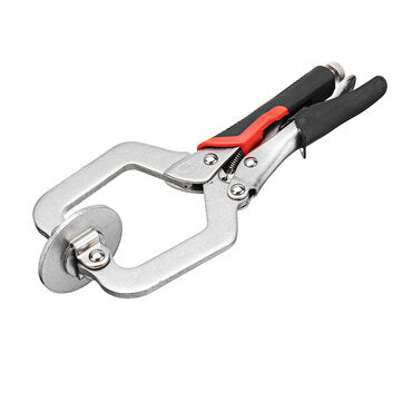 Woodworking 2 Inch C-clamp Face Clamp Locking Plier with Larger Flat Swivel Pads