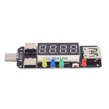 XY-WPDT USB Charging Trigger Charger Voltmeter Ammeter 5V/9V/12V/15V/20V/PPS PD2.0 PD3.0 Type-C USB