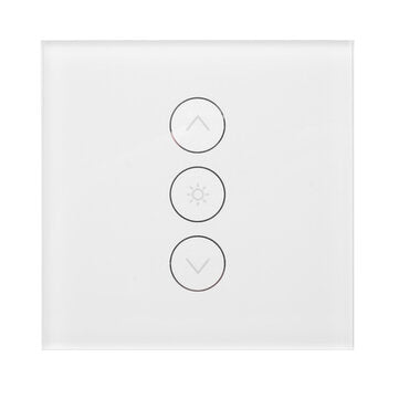 Smart Switch Dimmer Wi-Fi Light Switch Touch Wall Socket Switch Panel Work with Amazon Echo and Goog