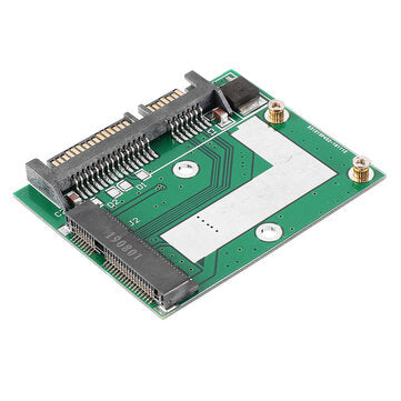 2Pcs mSATA SSD to 2.5 Inch SATA 6.0GPS Adapter Converter Card Module Board Mini Pcie SSD Compatible
