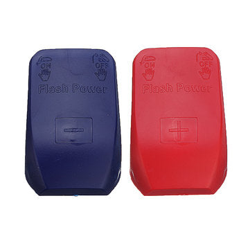 FOXSUR Universial Car Battery Quick Pull Connector Switch Head Terminal Detachable Cable Clamp Clip