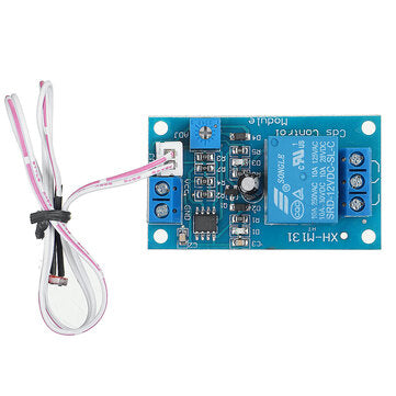 XH-M131 12V Light Control Relay Light Switch Photoresistor Module Brightness Automatic Control Modul