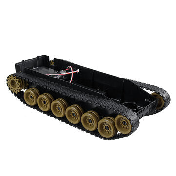 3V-9V DIY Shock Absorbed Smart Robot Tank Chassis Crawler Car Kit With 260 Motor