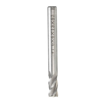 10pcs 2-10mm 4 Flute Milling Cutter HSS-Al  End Mill Cutter CNC Tool
