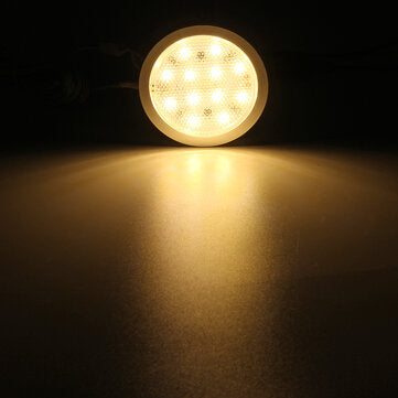 8X 12V LED Spot Light Ceiling Cabin Interior Lamp Downlight W/ Remote Control For VW T4... (TYPE: 2)