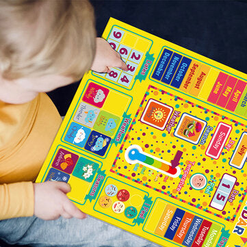 Weather Calendar Magnetic Board Brain Development Wisdom Learning Enlightenment Creative Puzzle Mont