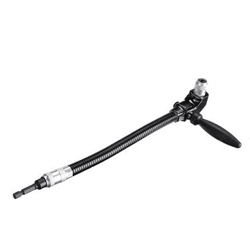 Drillpro Right Angle Attachment Flexible Shaft Universal Shaft Sleeve Screwdriver Drill Bit for Elec