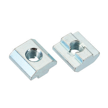 Machifit 20pcs M8 Zinc Plate Coated T Sliding Nut for 4040 Series Alumunium Profiles