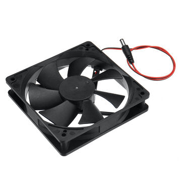 Solar Panel Powered Fan Mini Ventilator 20W Solar Panel 6-in Exhaust Fan