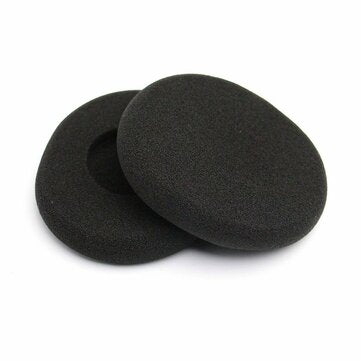 Sponge Set Sponge Cover Earmuff Ear Cotton 75x65mm Suitable for Logitech H800 Earp... (COLOR: BLACK)