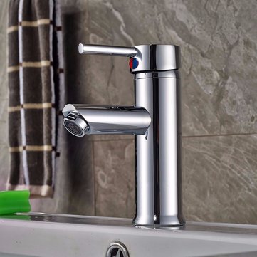 Brass Waterfall Basin Faucet Single Lever Mixer Bath Tap