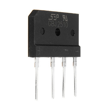 3pcs 25A 1000V Diode Rectifier Bridge GBJ2510 Power Electronic Components For DIY Projects