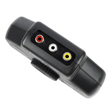 HUIYISHUN AV-2 Way Switch Selector for Audio Cable Video AV RCA Box Splitter XBox PS2