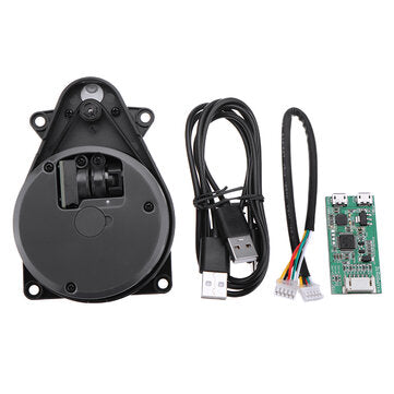 Dalata2A Laser Radar Scanner Lidar Sensor Detector Distance Detection Module 360 8meter 5000 time/