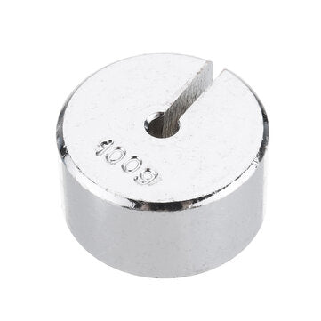 17Pcs/Set 2g-200g Metal Slotted Weight Set Scale Balance Calibration with Hanger Case Physics Experi