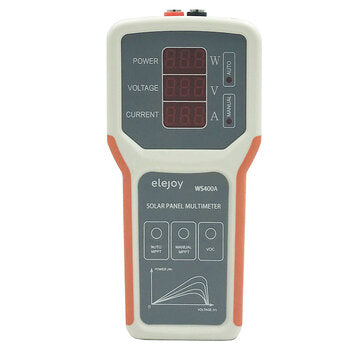 WS400A Photovoltaic Panel Multimeter Solar Panel MPPT Tester Open Circuit Voltage Detection Power Me