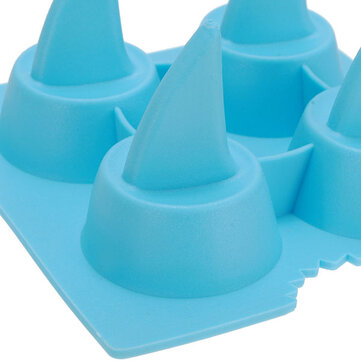 Silicone Shark Fin Ice Tray Cube Freeze Maker Chocolate Mold Mold