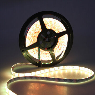 5M 5050 RGB Waterproof 300 LED Strip Light DC12V+24 Key IR Remote Controller for Outdoor Use