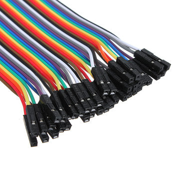 40pcs 20cm Male To Female Jumper Cable Dupont Wire