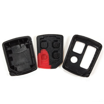 4 Buttons Black Remote Key Shell Case for Ford Territory