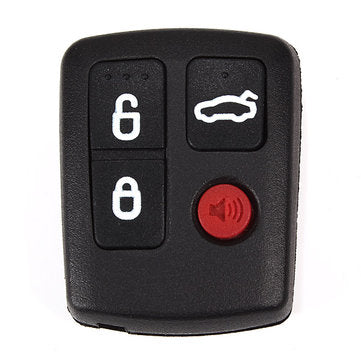 4 Buttons Black Remote Key Shell Case for Ford Territory