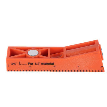 Drillpro Woodwokring Single Magnetic Woodworking Pocket Hole Jig Angle Drill Guide Drill Bit Hole Pu