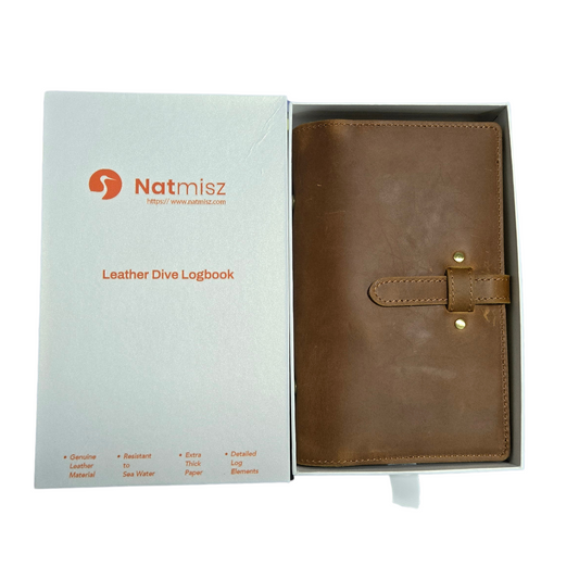 Natmisz:Dive Log Book,Loose-leaf diary notepad