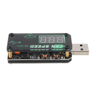 5pcs 5V USB Cooling Fan Governor LED Dimming Module Low Power Timer Board with Shell