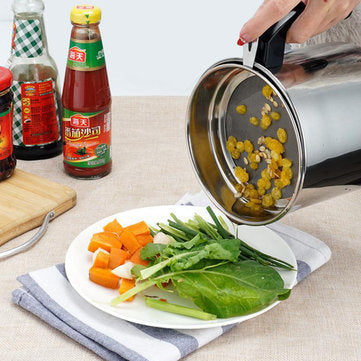 1.3L Household Dripping Oil Pot Grease Lid Filter Container Bottle Cooking Tools