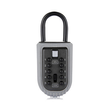 Bakeey Wall Mounted Waterproof Key Lock Box With 10-Digit Push Button Combination
