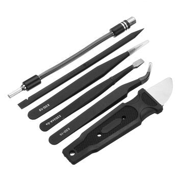 Wowstick 1+ Tools Kit Accessories Tweezers Scythe Cleaning Brush Anti-static Wrist Strap for DIY Rep