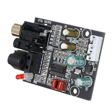 DAC Digital Decoder 24 Bit 192K Optical Fiber Coaxial Decoding Board CS8416+CS4344 for Amplifier