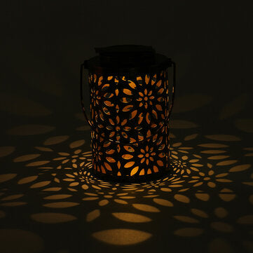LED Outdoor Solar Powered Lantern Garden Lawn Landscape Light Solar Hanging Lamp